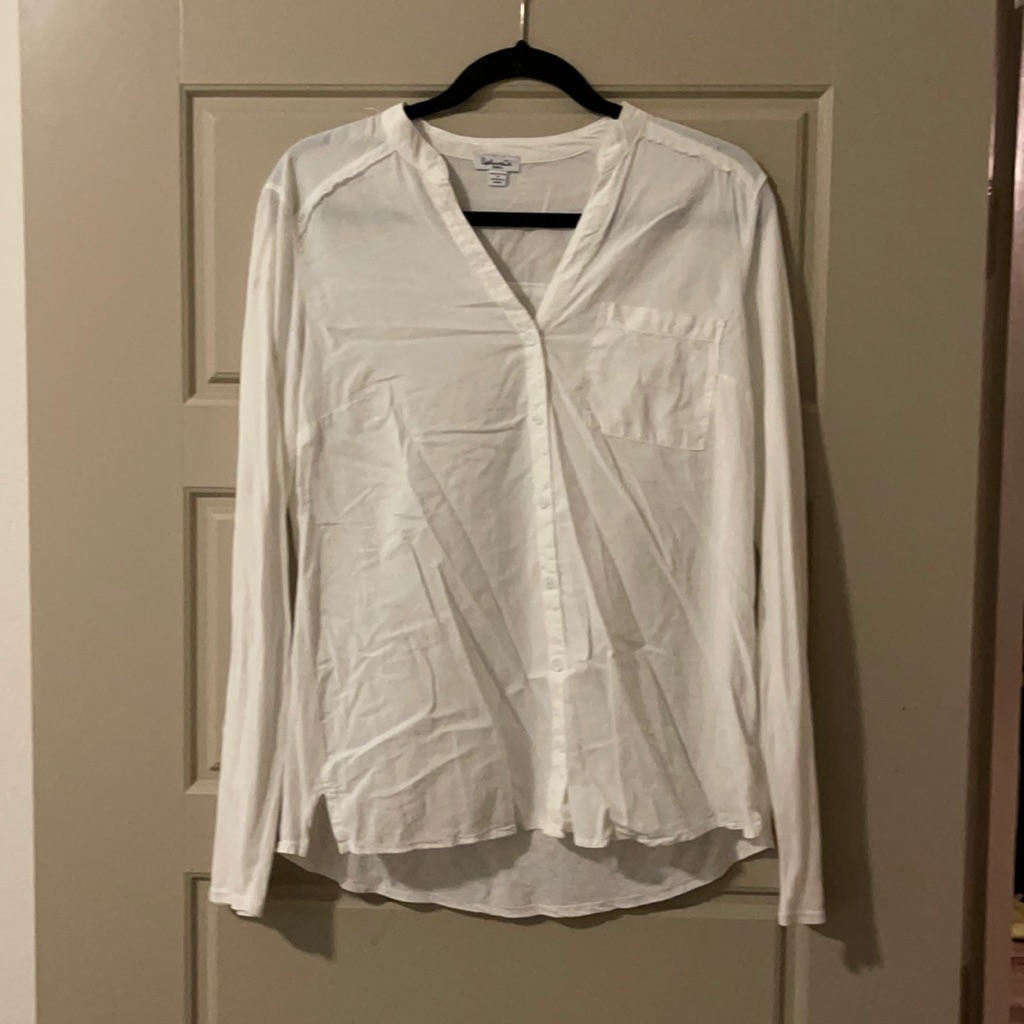 Splendid White Button Down